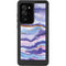 Blue Violet Watercolor Geode Galaxy Note20 Ultra 5G Waterproof Case